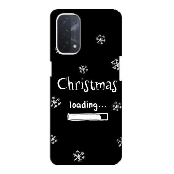Чехол с принтом «Christmas loading» для OPPO A74 (5G)