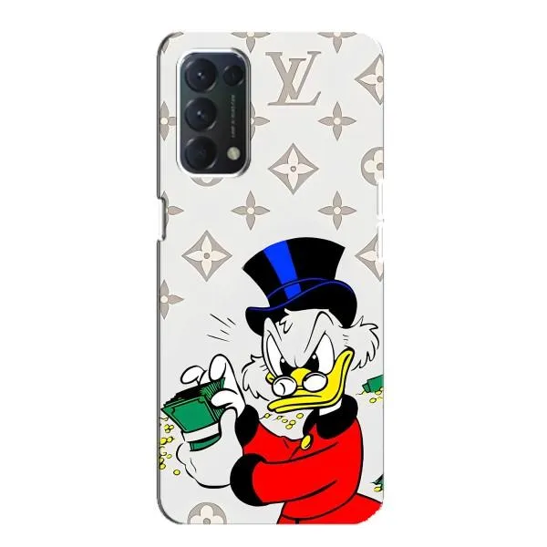 Чехол с принтом «Баксы Скрудж» для OPPO A74
