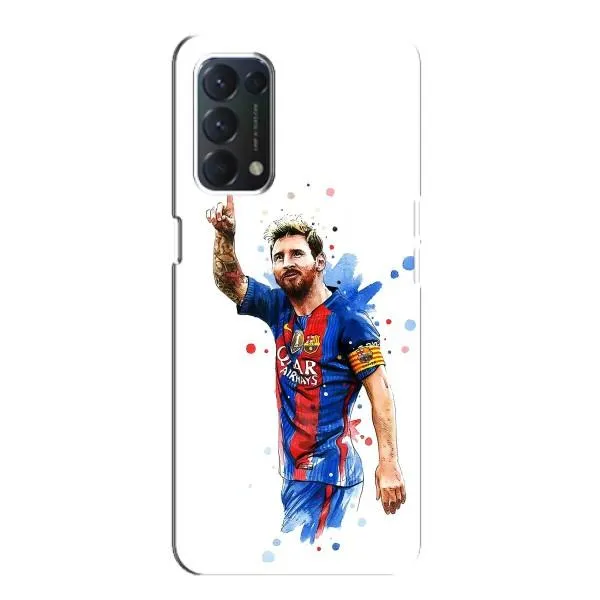 Чохол з принтом «Лео Мессі» для OPPO A74 Чохол з принтом «Лео Мессі» для OPPO A74