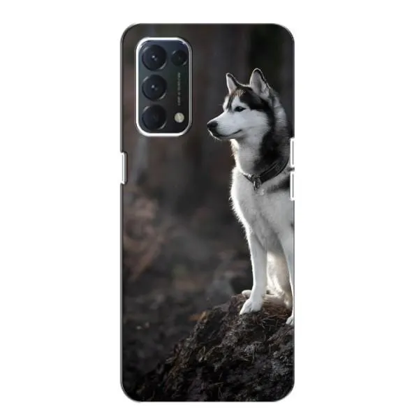 Чехол с принтом «Верный пес» для OPPO A74