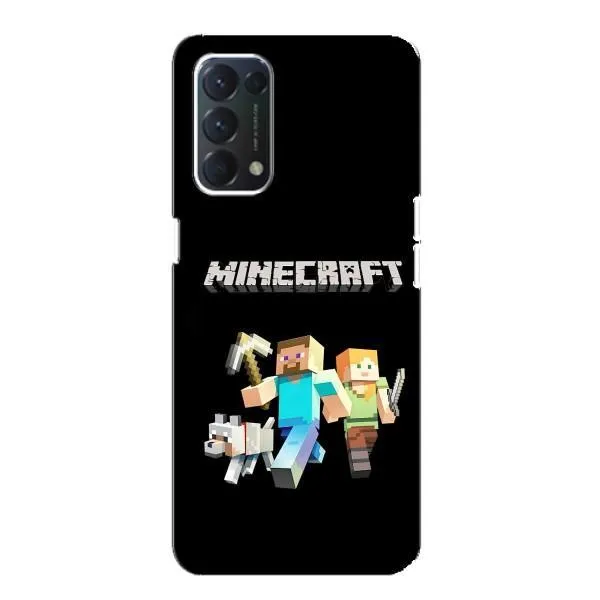 Чехол с принтом «герои Minecraft» для OPPO A74 Чехол с принтом «герои Minecraft» для OPPO A74