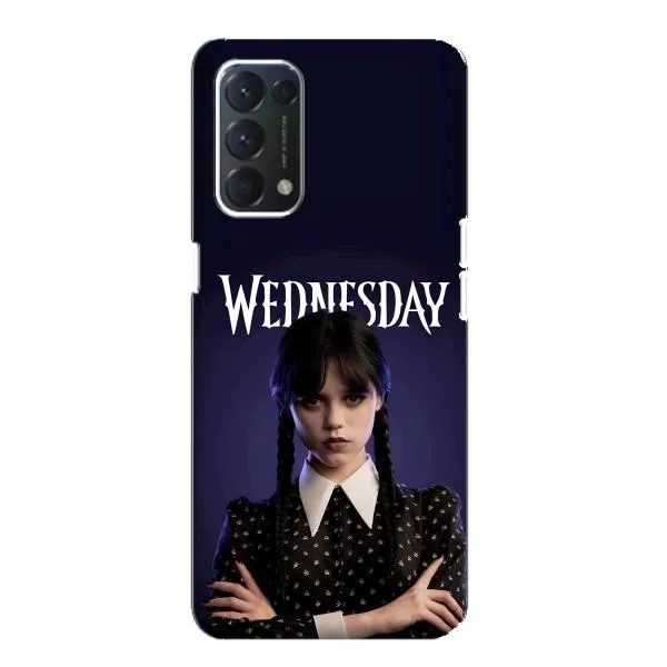 Чохол з принтом «Wednesday» для OPPO A74