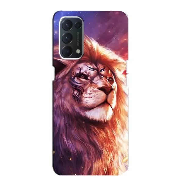 Чохол з принтом «Красочний Лев» для OPPO A74 Чохол з принтом «Красочний Лев» для OPPO A74