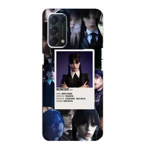 Чехол с принтом «коллаж Уэнздей» для OPPO A74 Чехол с принтом «коллаж Уэнздей» для OPPO A74