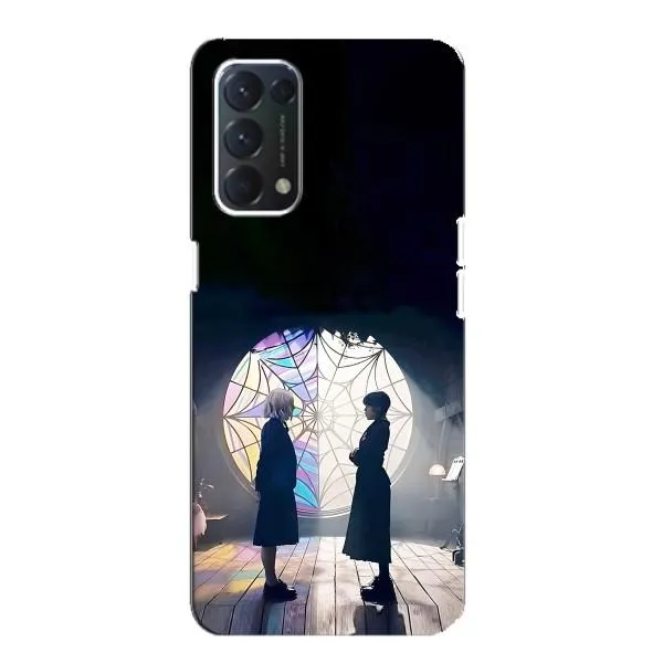 Чехол с принтом «Уэнздей и Инид» для OPPO A74 Чехол с принтом «Уэнздей и Инид» для OPPO A74