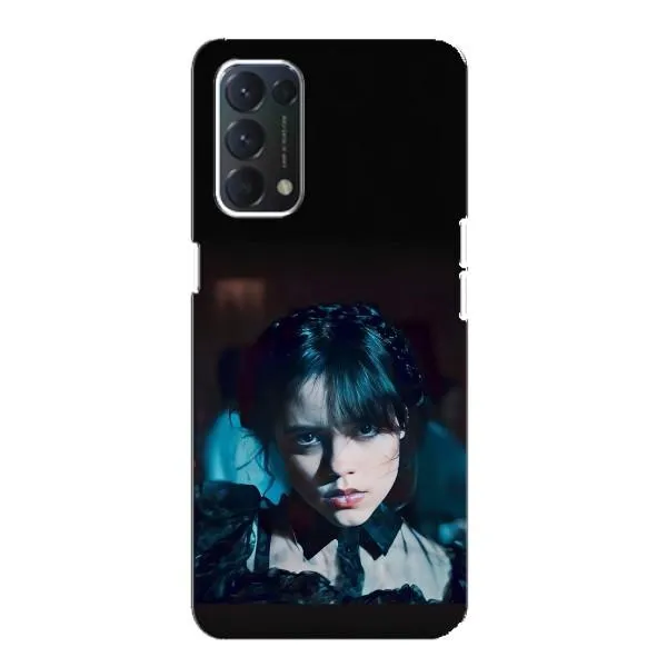 Чехол с принтом «взгляд Уэнздей» для OPPO A74 Чехол с принтом «взгляд Уэнздей» для OPPO A74