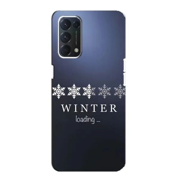 Чехол с принтом «Winter loading» для OPPO A74 Чехол с принтом «Winter loading» для OPPO A74