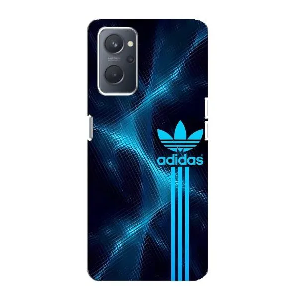 Чехол с принтом «Синий Адидас» для OPPO A76 Чехол с принтом «Синий Адидас» для OPPO A76
