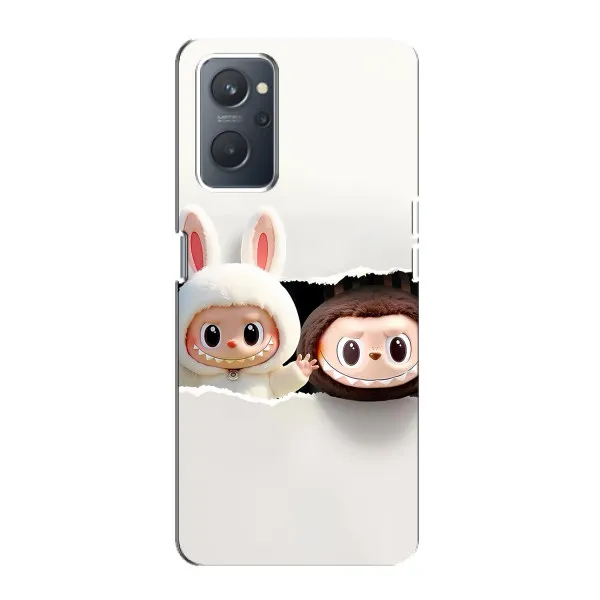 Чохол з принтом «Лабубу» для OPPO A76