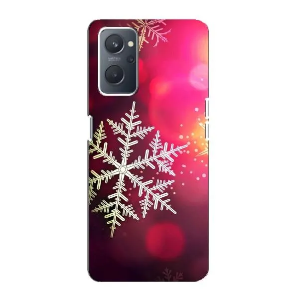 Чехол с принтом «Снежинка» для OPPO A76 Чехол с принтом «Снежинка» для OPPO A76