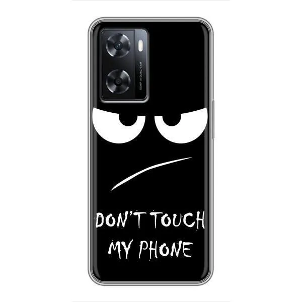 Чехол с принтом «Dont Touch» для OPPO A77