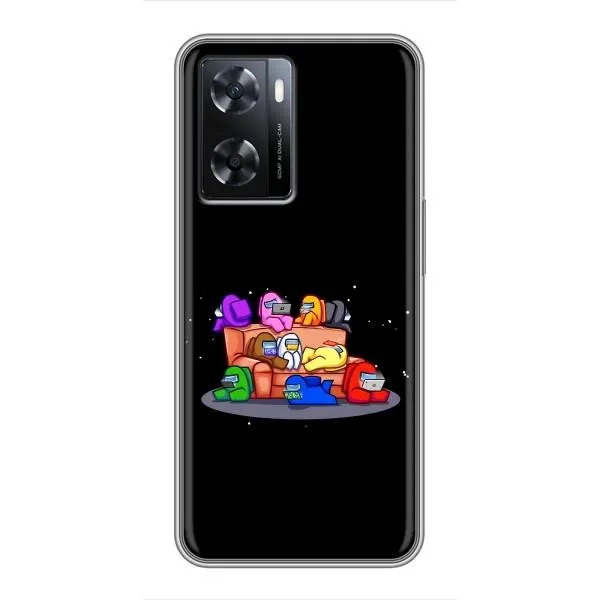 Чехол с принтом «Амонг-ас» для OPPO A77 Чехол с принтом «Амонг-ас» для OPPO A77