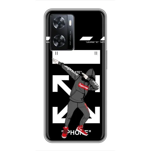 Чехол с принтом «Суприм» для OPPO A77