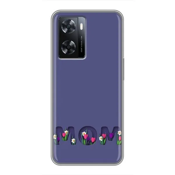 Чохол з принтом «Мама в квітах» для OPPO A77 Чохол з принтом «Мама в квітах» для OPPO A77
