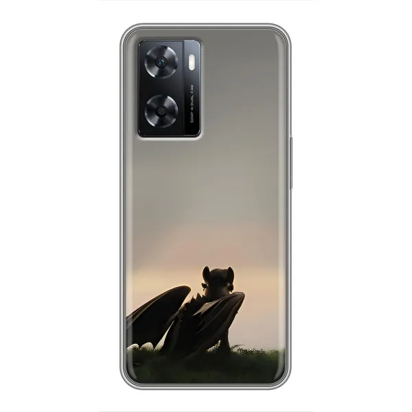 Чехол с принтом «Беззубик» для OPPO A77