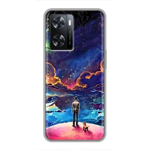 Чехол с принтом «Галактический вид» для OPPO A77 Чехол с принтом «Галактический вид» для OPPO A77