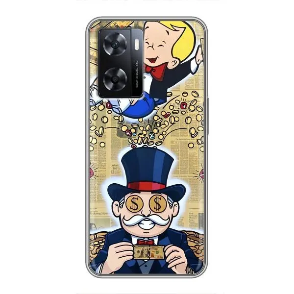 Чехол с принтом «Монополия Мен» для OPPO A77