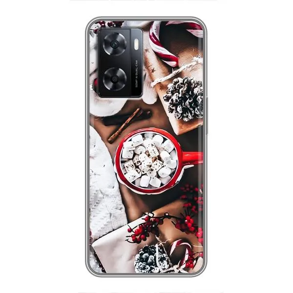 Чехол с принтом «Рождественская атмосфера» для OPPO A77 Чехол с принтом «Рождественская атмосфера» для OPPO A77