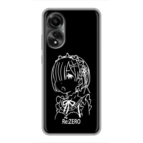 Чехол с принтом «Re: Zero» для OPPO A78 (4G)