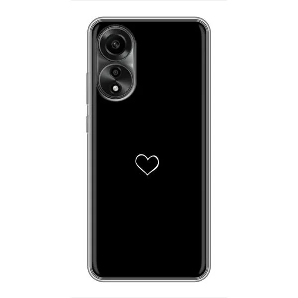 Чехол с принтом «Маленькое сердечко» для OPPO A78 (4G)