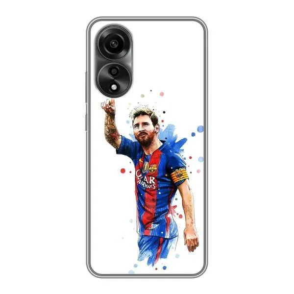 Чехол с принтом «Лео Месси» для OPPO A78 (4G) Чехол с принтом «Лео Месси» для OPPO A78 (4G)