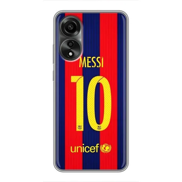 Чехол с принтом «Messi Barca 10» для OPPO A78 (4G) Чехол с принтом «Messi Barca 10» для OPPO A78 (4G)