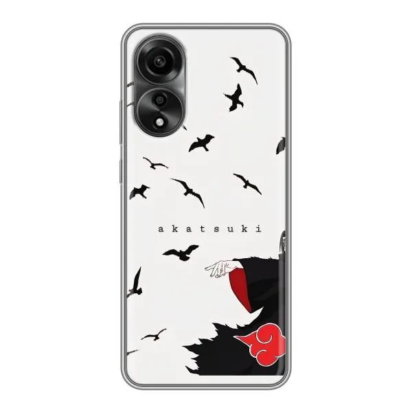 Чехол с принтом «Akatsuki» для OPPO A78 (4G)