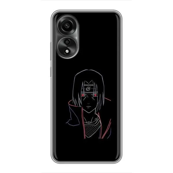 Чехол с принтом «силуэт Итачи» для OPPO A78 (4G)