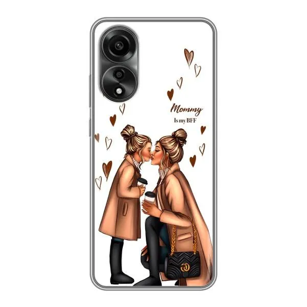 Чехол с принтом «Дочка и мама» для OPPO A78 (4G) Чехол с принтом «Дочка и мама» для OPPO A78 (4G)
