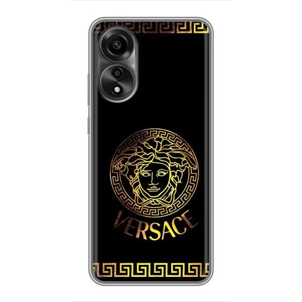 Чохол з принтом «Logo Versace» для OPPO A78 (4G) Чохол з принтом «Logo Versace» для OPPO A78 (4G)