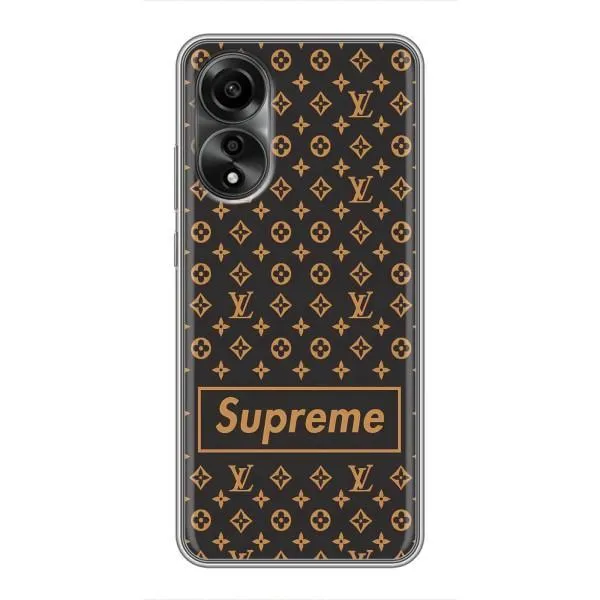 Чехол с принтом «Supreme LV» для OPPO A78 (4G)