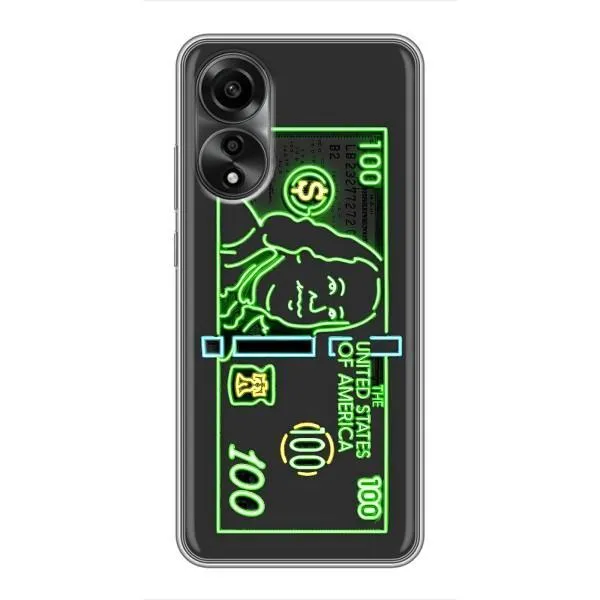 Чехол с принтом «Баксы» для OPPO A78 (4G)