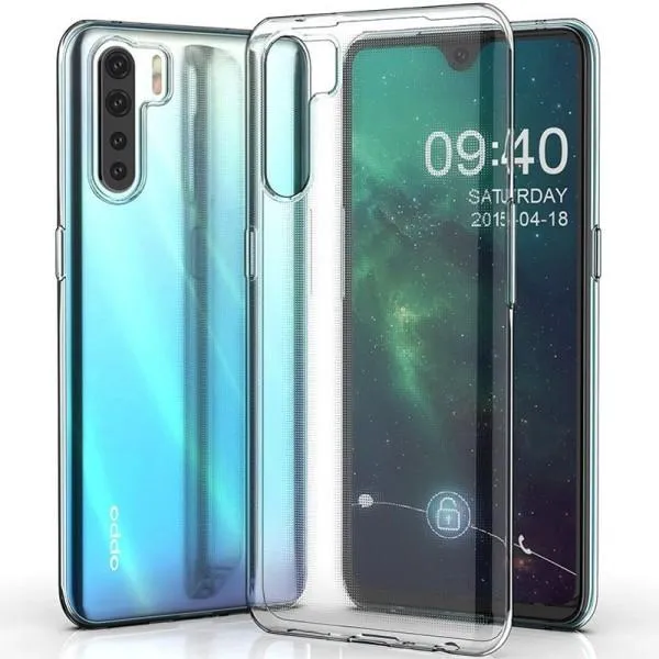 TPU чохол Epic Transparent 1,0mm для Oppo A91 / Reno 3 — фото 1
