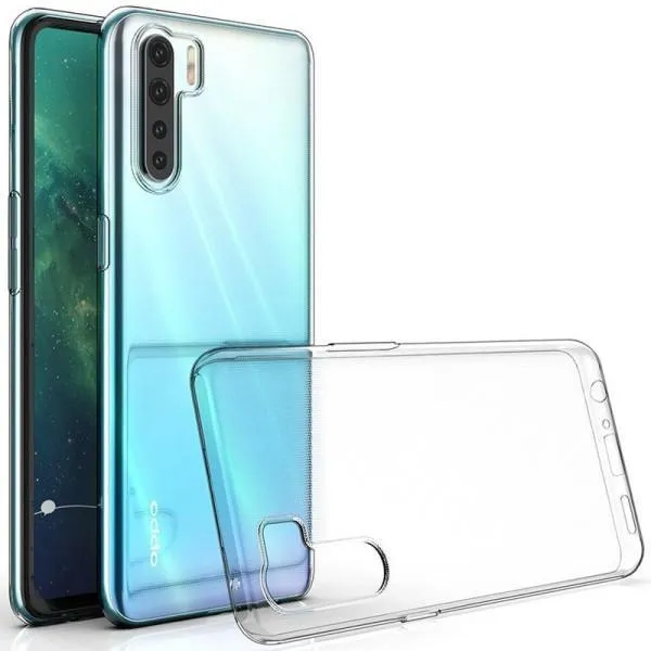 TPU чохол Epic Transparent 1,0mm для Oppo A91 / Reno 3 — фото 4