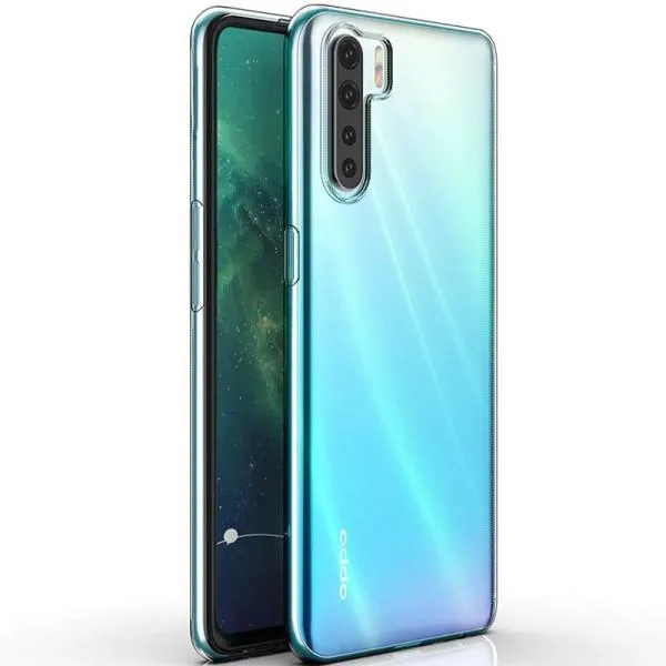 TPU чохол Epic Transparent 1,0mm для Oppo A91 / Reno 3 — фото 5