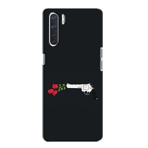 Чехол с принтом «Неожиданные цветы» для OPPO A91