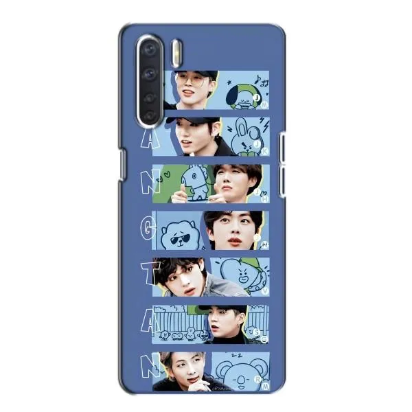 Чехол с принтом «Bangtan» для OPPO A91