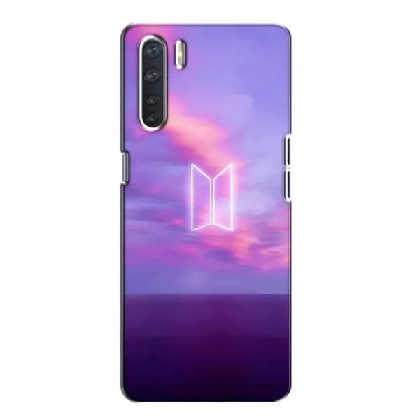 Чехол с принтом «BTS логотип» для OPPO A91