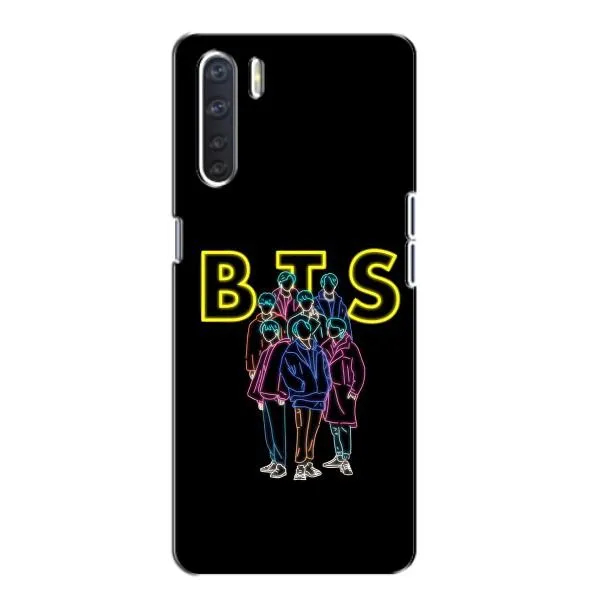 Чехол с принтом «BTS стайл» для OPPO A91