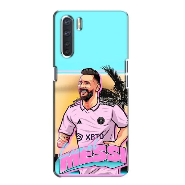 Чехол с принтом «Майами Месси» для OPPO A91 Чехол с принтом «Майами Месси» для OPPO A91