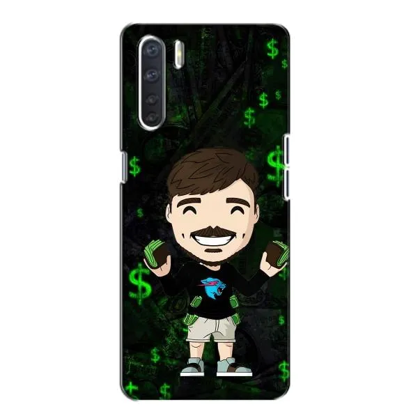 Чехол с принтом «Блогер Beast» для OPPO A91