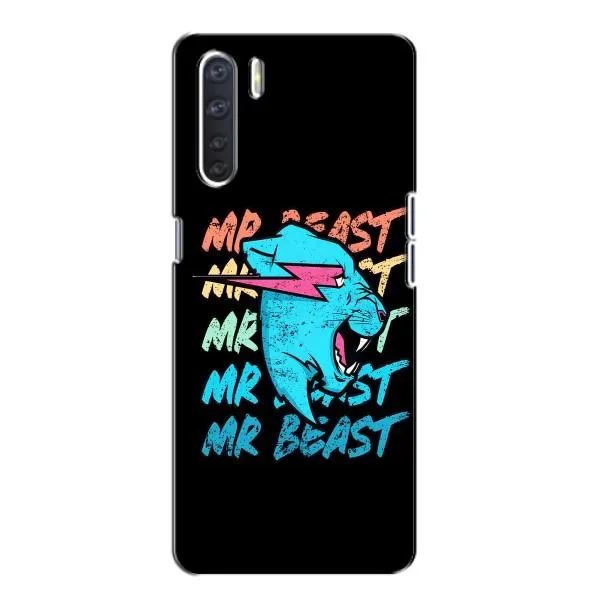 Чехол с принтом «logo Mr beast» для OPPO A91