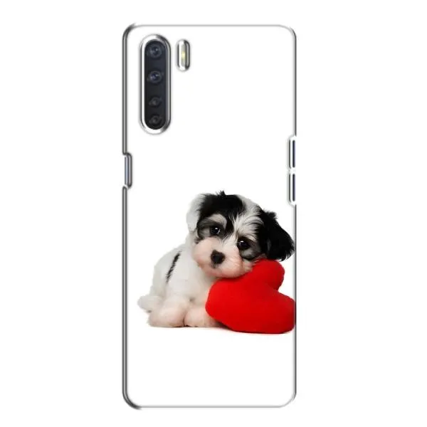 Чехол с принтом «Песик» для OPPO A91