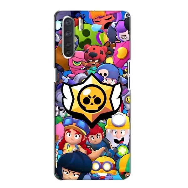Чехол с принтом «Лого Brawl Stars» для OPPO A91 Чехол с принтом «Лого Brawl Stars» для OPPO A91