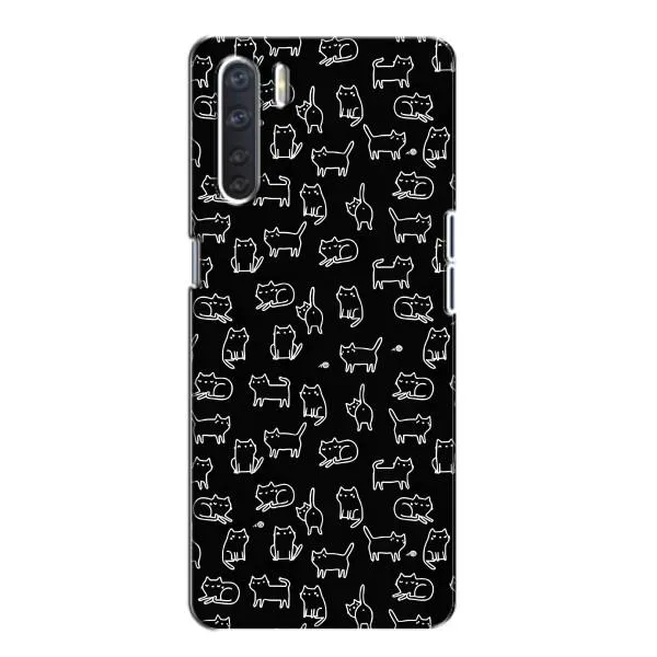 Чехол с принтом «Меленькие котики» для OPPO A91