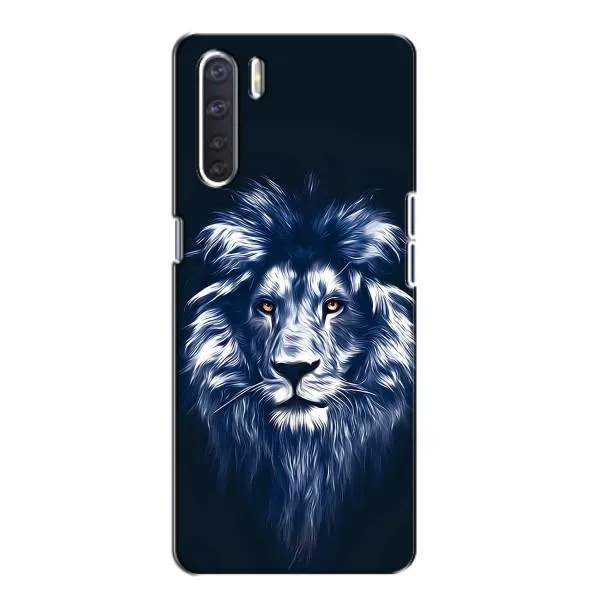 Чехол с принтом «Синий Лев» для OPPO A91