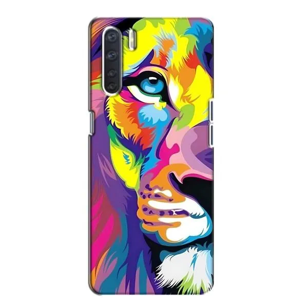 Чехол с принтом «Яркий Лев» для OPPO A91