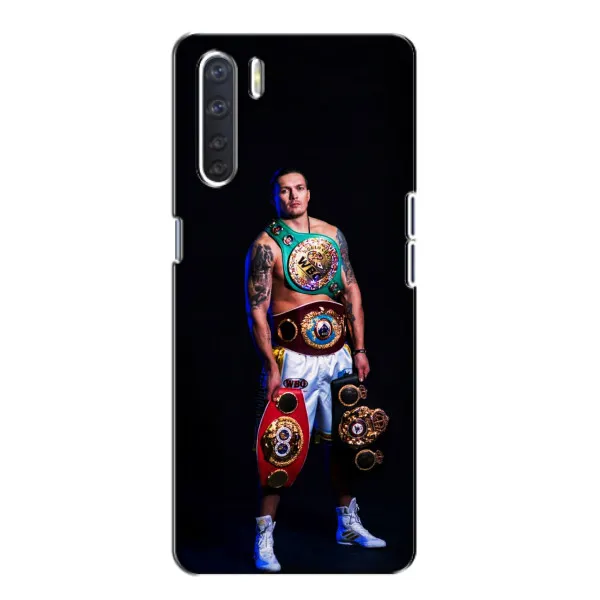 Чохол з принтом «Усик з поясами» для OPPO A91