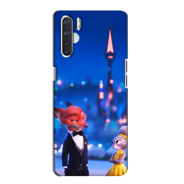 Чехол с принтом «Романтический вечер Зверополис» для OPPO A91