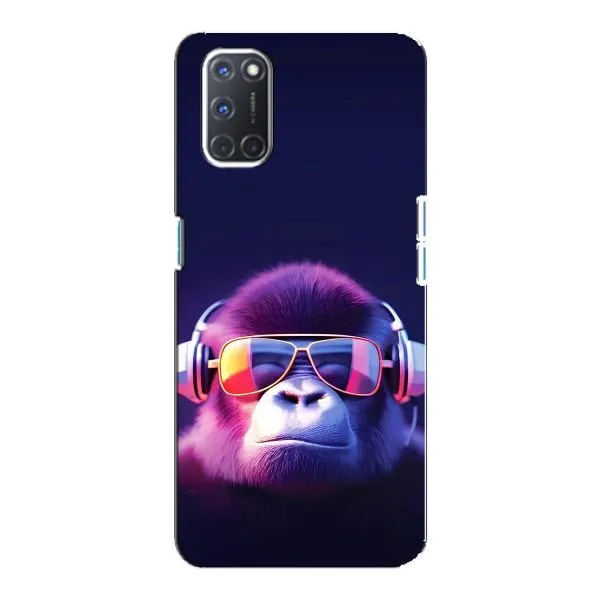 Чехол с принтом «Стильная обезьяна» для OPPO A92